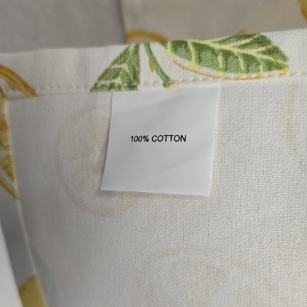 Lemon Print Kitchen Towel Set Of 4, NWOT - Picture 2 of 9